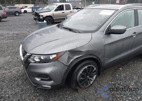 2021 Nissan Rogue Sport Sv Awd Xtronic Cvt из США, поврежденный, VIN JN1BJ1BW4MW672548